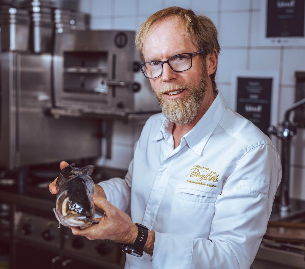 Überbackener Alpensaibling mit Störkaviar aus Silvia kocht