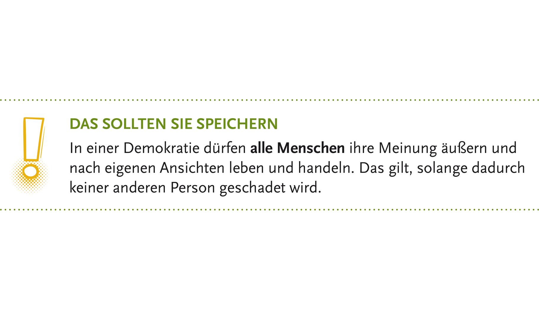 Besonders wichtiges wird mit Merksätzen hervorgehoben Besonders wichtiges wird mit Merksätzen hervorgehoben