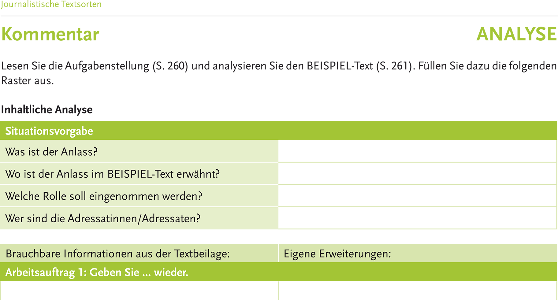An Beispieltexten lernen An Beispieltexten lernen