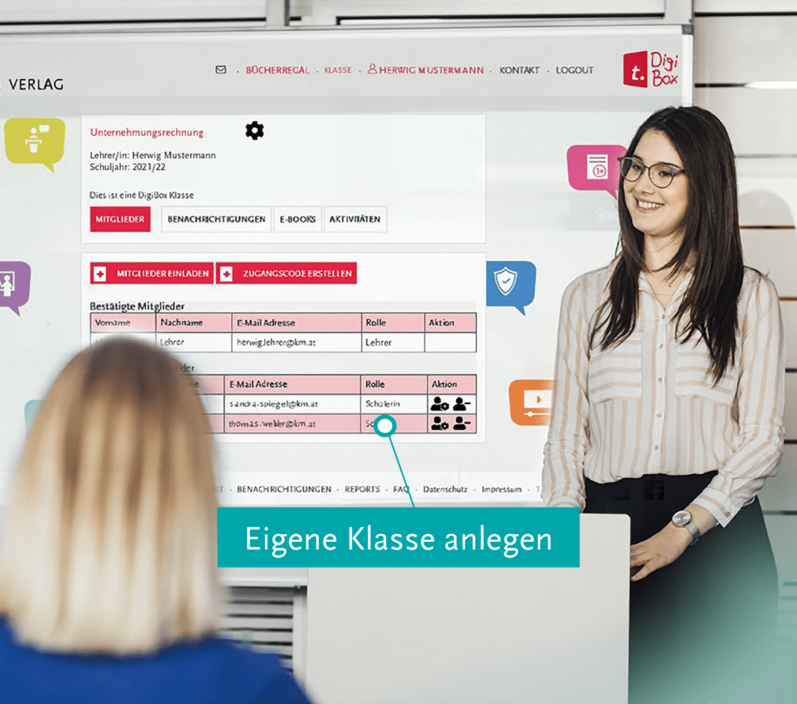 Klassenzimmer Auswertung