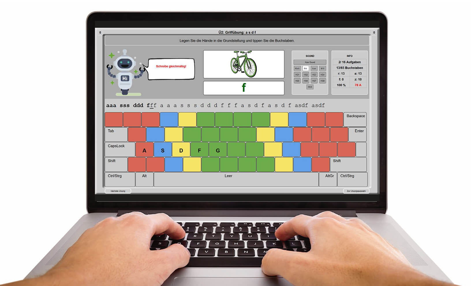 Tastaturlernprogramm Multimedia-Typing Tastaturlernprogramm Multimedia-Typing