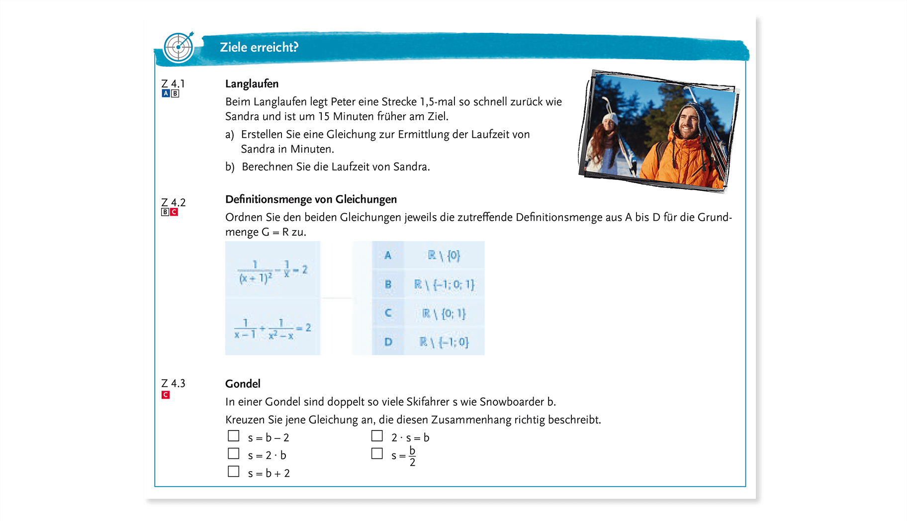 Am Ende eines jeden Kapitels finden Sie perfekt abgestimmte Übungsaufgaben zum Festigen des Lehrstoffes