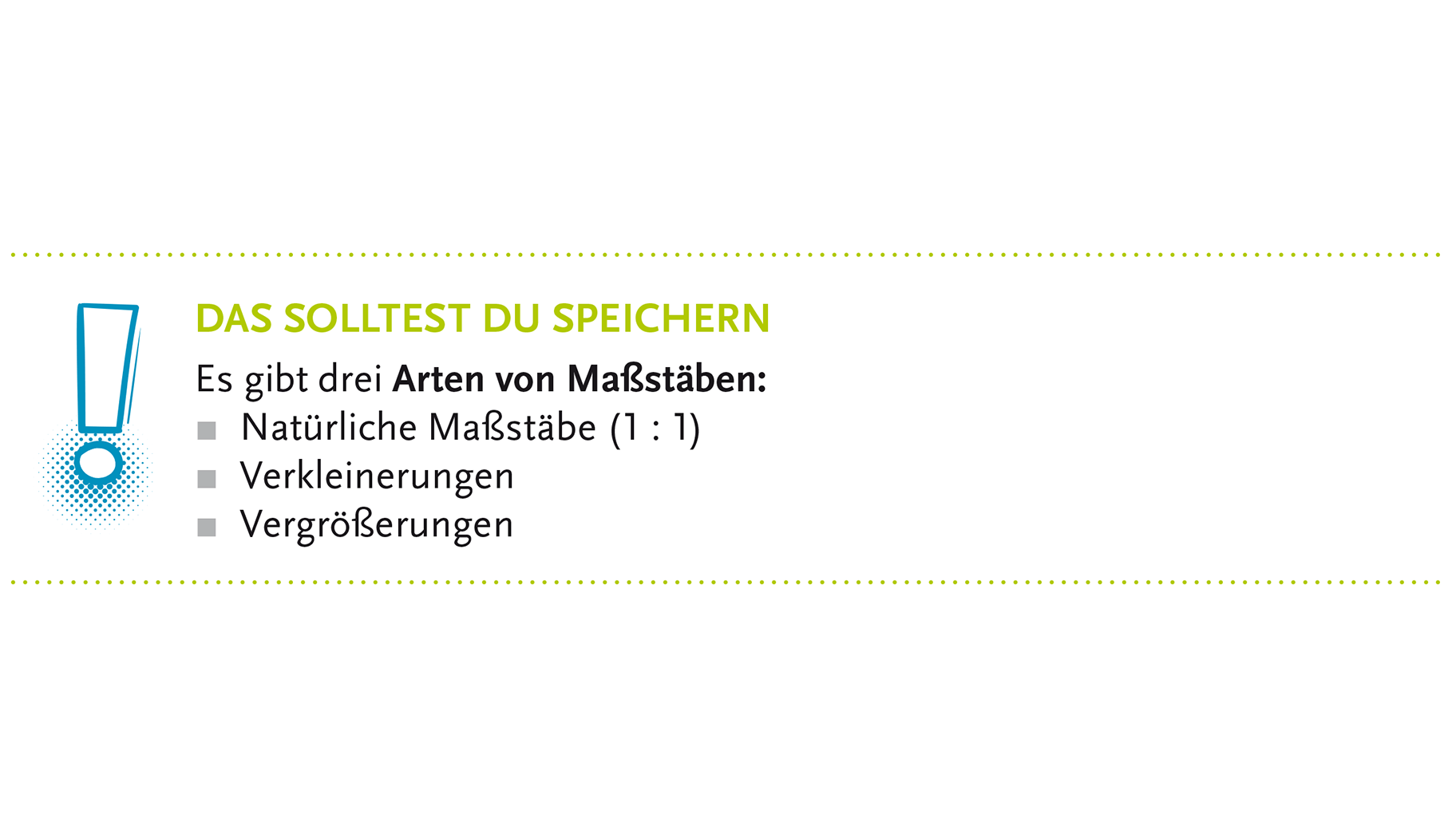 Besonders Wichtiges wird mit Merksätzen hervorgehoben. Besonders wichtiges wird mit Merksätzen hervorgehoben.