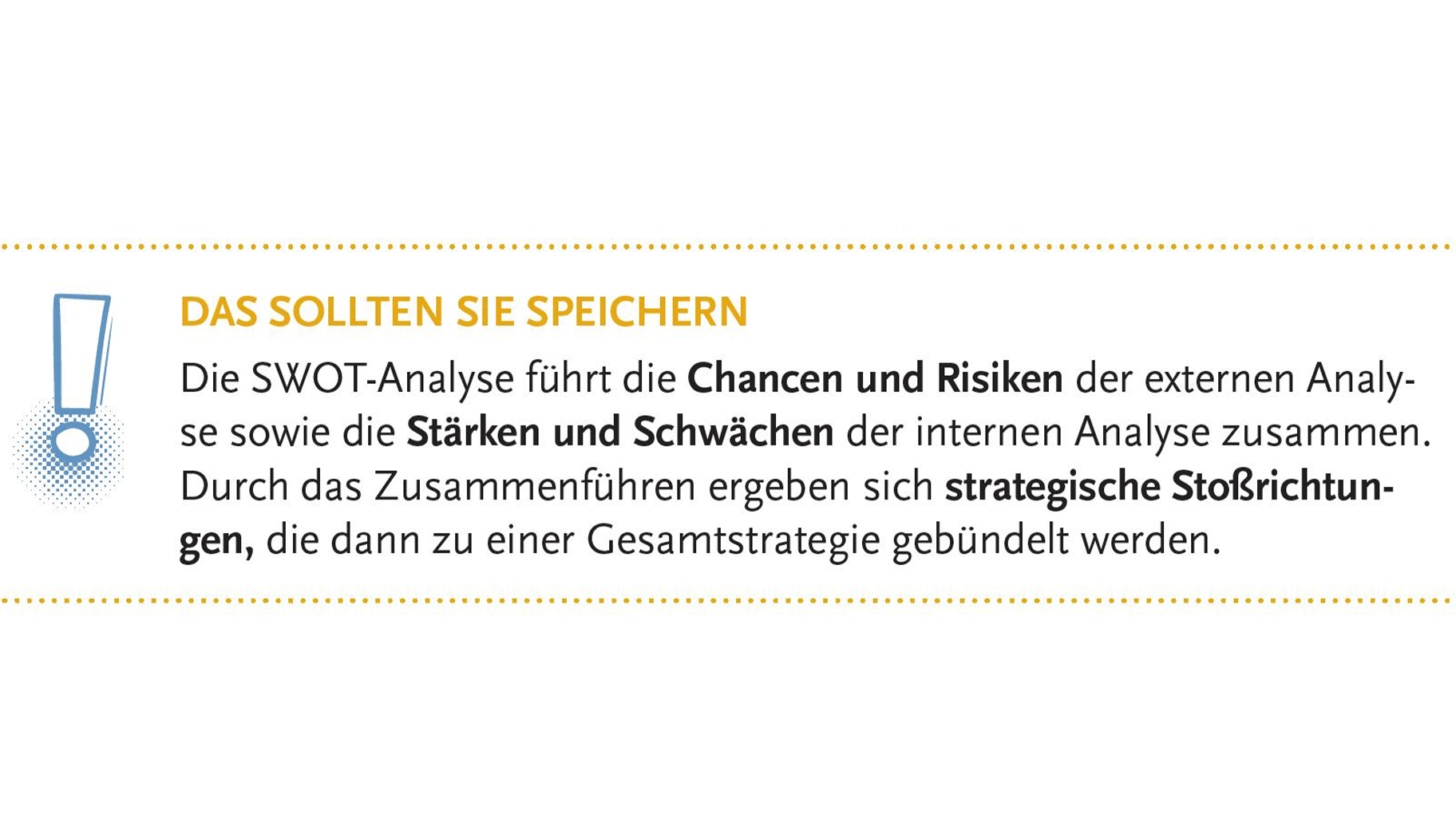Kompakte Merksätze unterstützen die Schüler/innen beim Lernen