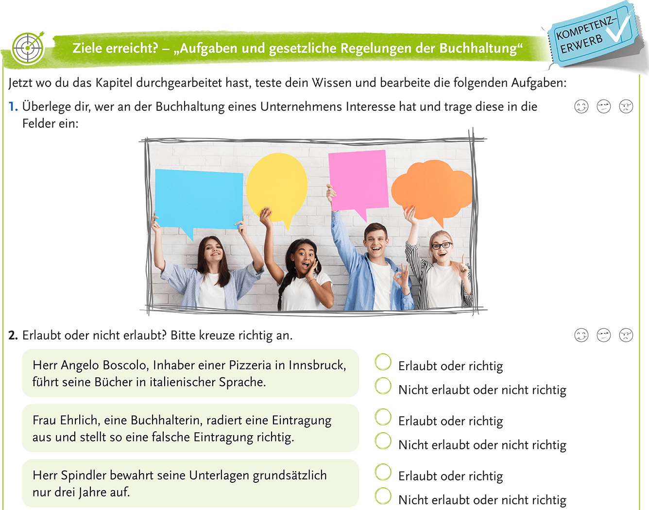 Handlungsorientierte „Ziele erreicht?“-Beispiele für den persönlichen Kompetenzcheck Handlungsorientierte „Ziele erreicht?“-Beispiele für den persönlichen Kompetenzcheck