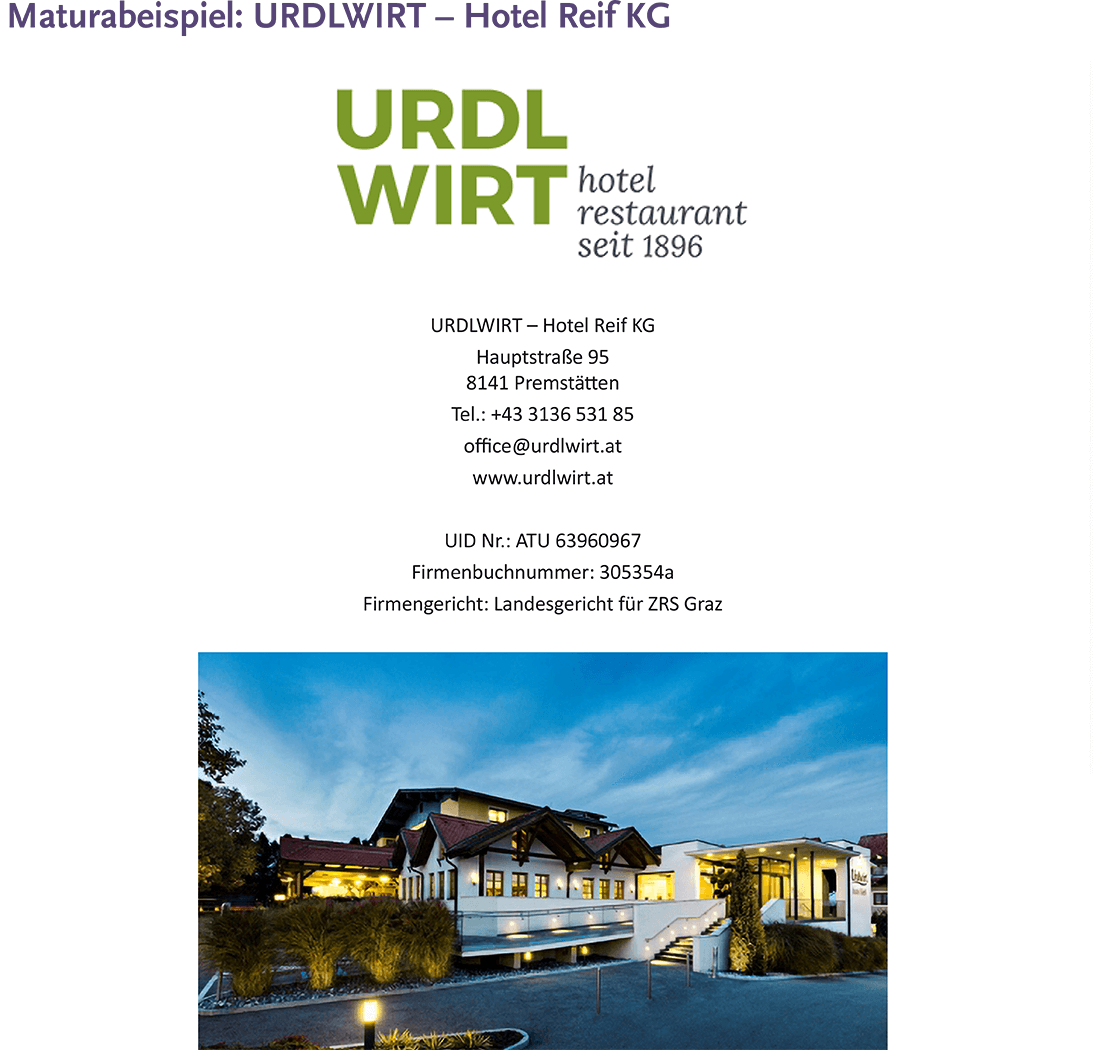 Perfekte Maturavorbereitung