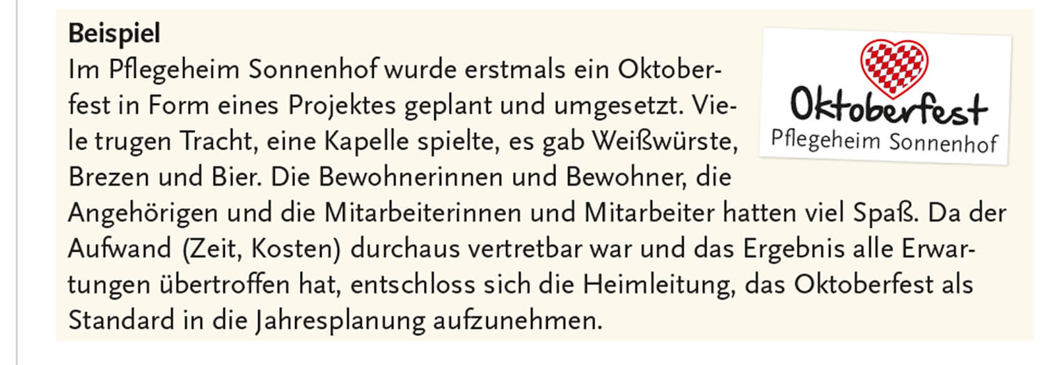 Theorie anhand von Beispielen in die Praxis transferiert Theorie anhand von Beispielen in die Praxis transferiert