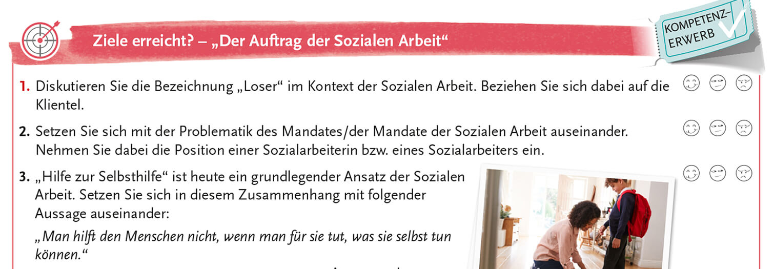 Lebensnahe, handlungsorientierte Aufgabenstellungen Ziele erreicht?