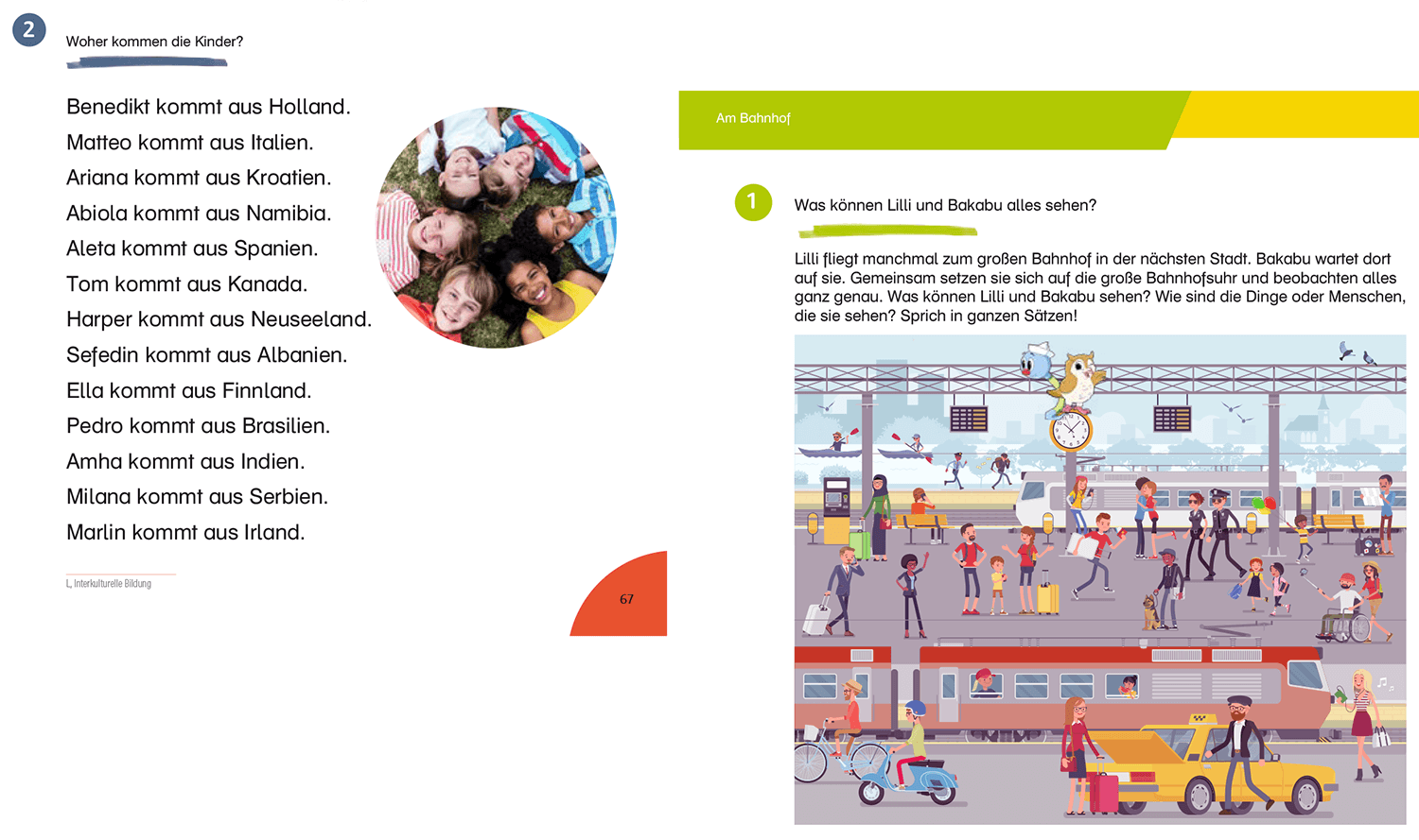 Interkulturelle Bildung: Die Vielfalt in unserer Gesellschaft wird im Buch abgebildet