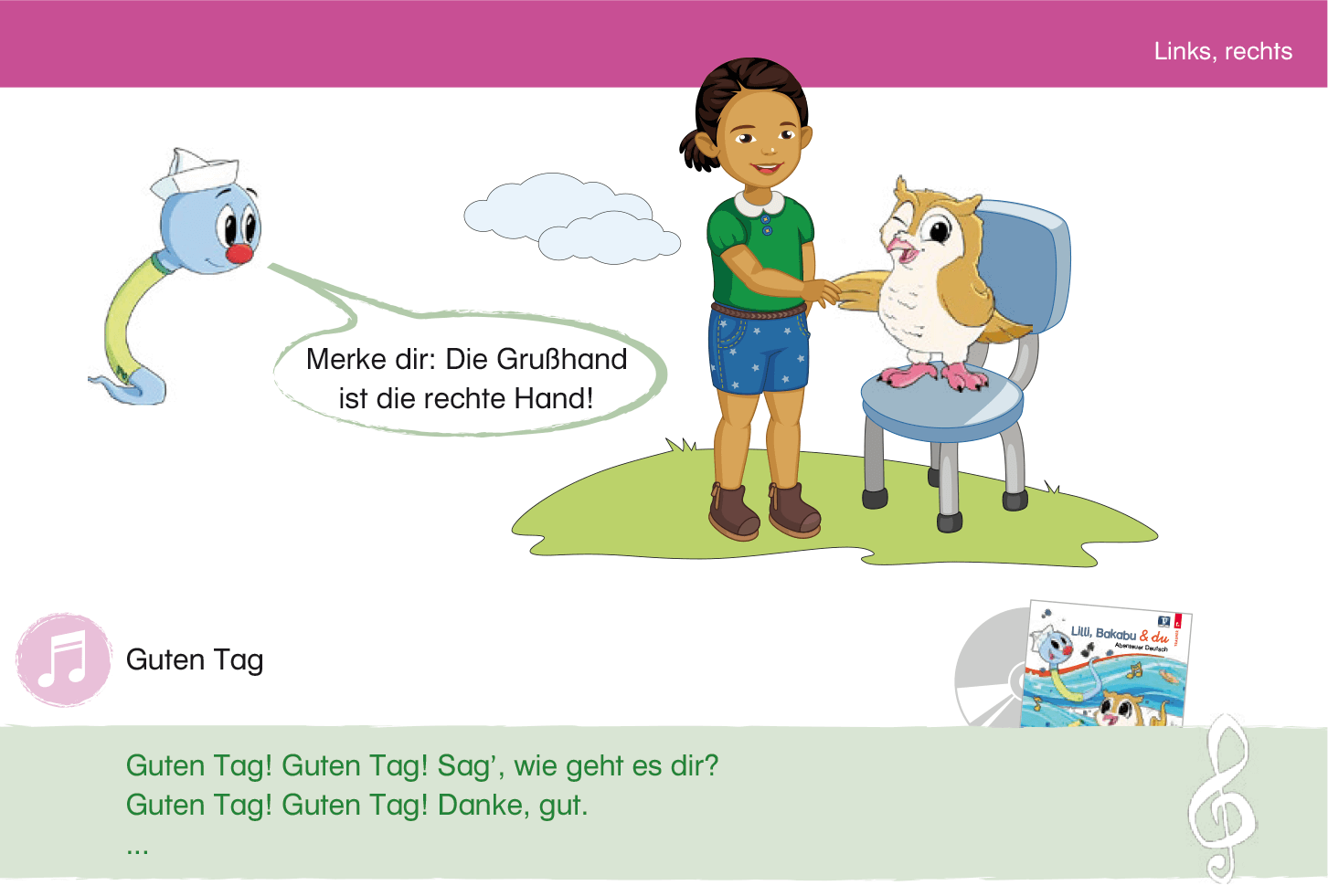 Klare Lernziele: Am Anfang eines Lernabschnittes ist klar und deutlich erkennbar, was gelernt werden soll